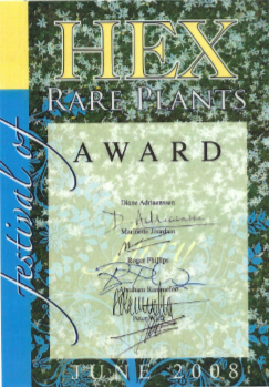 Award Hex 2008